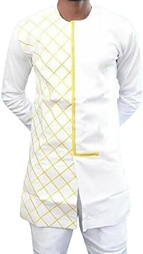 Offergood Men's African Dashiki Casual Print Loose Tops Shirt