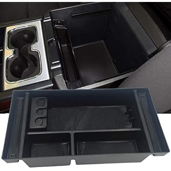 JOJOMARK for 2019 GMC Sierra 1500 Accessories Chevy Silverado 1500 Center Console Organizer Tray, Also for 2020 Chevy Silverado/GMC Sierra 1500/2500 HD/3500 HD -Full Center Console Models Only