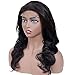 Brazilian Cuticle Aligned Human Hair Wigs Body Wave 4x4 Lace Closure Wig Pre Plucked Unprocessed Remy Human Hair lace front wigs for Black Women with Baby Hairs Natural Color (20, Lace Closure Wig)