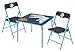 Jurassic World 3 Piece Kids Table and Chair Set,Activity Table with 2 Foldable Chairs, Dinosaur-Themed Furniture, Perfect for Playroom, Arts & Crafts, Ages 3+