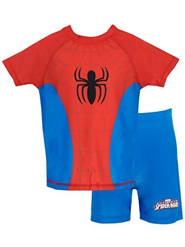 Spiderman Boys' Spider-Man Two Piece Swim Set 3T