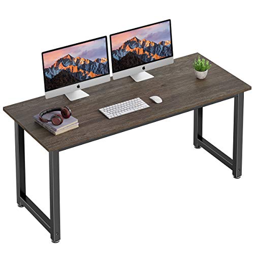 Homemaxs Computer Desk, 55inch Spacious Computer Table for Home Office