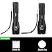 Tactical Military Flashlight KROV Compact Tough Portable Tac Handheld Light Torch Brightest Cree LED Emergency Flashlight High Lumen Waterproof Adjustable Zoomable Focus 5 Mode Indoor Outdoor 2 Pack