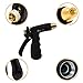 AUTOMAN-Garden-Hose-Nozzle,Adjustable Sprayer Nozzle with Brass Tip.