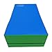 Greatgymats Large Folding Incline Mat Gymnastics Cheese Wedge Tumbling Play Gym Mats for Kids,60