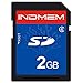 INDMEM 2GB SD Card Class 4 SLC Secure Digital Flash Memory Card 2G