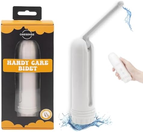 Elektrisches Portable Bidet - Intimdusche für Wochenbett, Po Dusche für Reisen, Mobiles Reise Bidet & Poduschesche für Hygiene nach der Geburt, Wiederaufladbar, Sanfte Reinigung