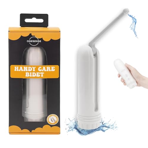 Elektrisches Portable Bidet - Intimdusche für Wochenbett, Po Dusche für Reisen, Mobiles Reise Bidet & Poduschesche für Hygiene nach der Geburt, Wiederaufladbar, Sanfte Reinigung