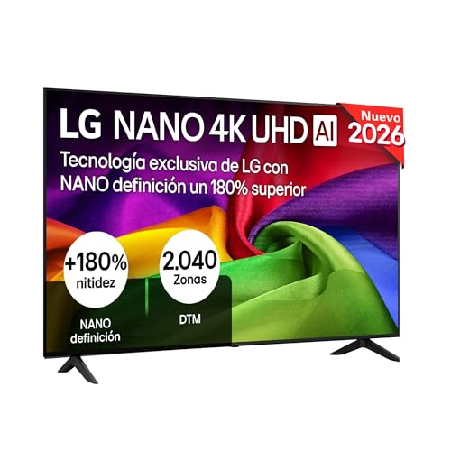 55NU800B6LA - Smart TV Nano UHD AI 55" 4K Sin Reflejos 94%, 2026