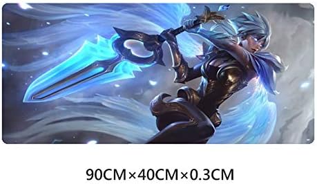 BEP Oversized Office Gaming Mouse Pad (400 X 900 X 3mm) LOL Riven Mouse Pad