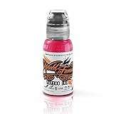 World Famous Tattoo Ink – Vegan-Friendly Professional Tattooing Inks – Pink Floyd, 1/2 Ounce