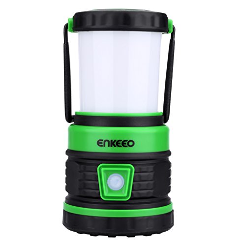 Enkeeo LED Camping Lantern Light Rechargeable Battery 300 Lumens 5