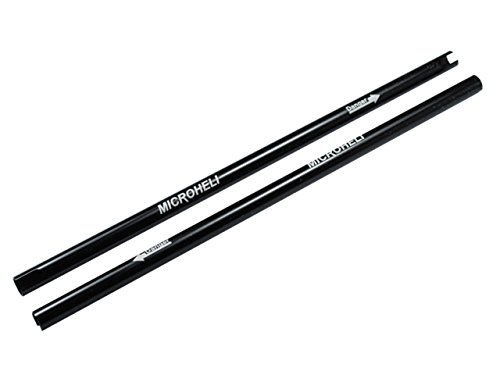 Microheli CNC Aluminum 155mm Tail Boom (BLACK) - BLADE 130 S
