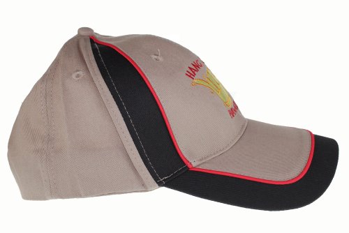 Embroidered Hang Loose Hawaii cap hat, Khaki