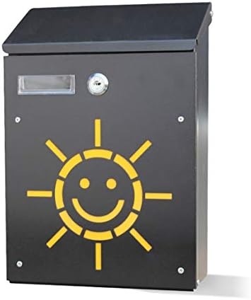 DQMSB Pastoral Creative Letter Box Wall Decoration Suggestion Box Hollow Korean Small Mailbox Mail Box Letter Box