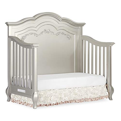 Evolur Aurora 5-in-1 Convertible Crib, Metallic Gold Dust