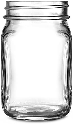 Mason Drinking Jar Tumblers 20oz / 568ml - Set of 4 - Empty Jam Jars for Home Brew, Transparent, 4 Count (Pack of 1) - Image 5