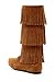Charles Albert Women's 3-Layer Fringe Moccasin Boot