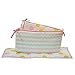 Sea Sweeties Pink and Blue Ocean 5 Piece Baby Girl Crib Bedding with Bumper by Belle