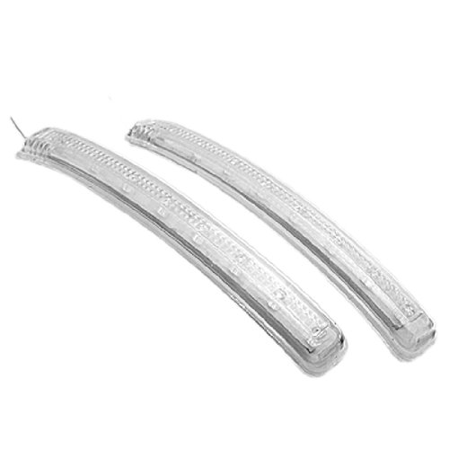 uxcellÂ® Car 12V Yellow 9 LED Door Mirror Soft Turn Signal Light Lamp 2 Pcs