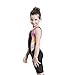 Girl's Athletic One Piece Sport Swimsuit Train Racerback Competitive Swimwear