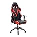 DXRacer Valkyrie Series OH/VB03/NR Racing Seat Office Chair Gaming Ergonomic Adjustable Computer Chair with - Included Head and Lumbar Support Pillows (Black/Red)