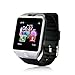 Yuntab SW01 Bluetooth Wrist Wrap Fitness Smart Watch Phone with Camera - Silver