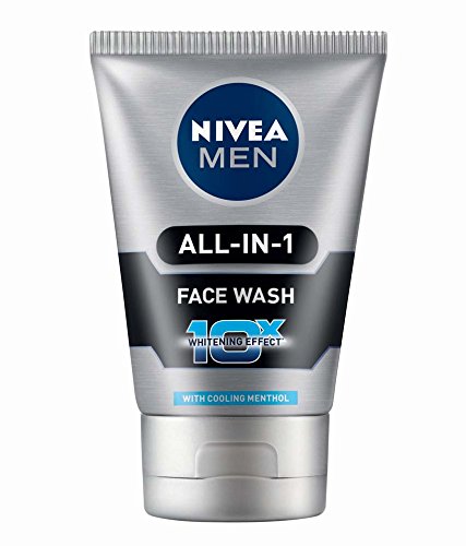 nivea men all in 1 charcoal face wash