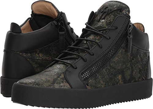 Giuseppe Zanotti Men's May London Camo Mid Top Sneaker Musk 43 M EU