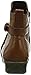 ECCO Women's Abelone Cross Buckle Boot,Mahogany,40 EU/9-9.5 M US