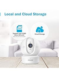 Cámara IP, cámara ANNKE Nova Orion 1080P HD Pan Tilt Zoom Cámara de seguridad, inalámbrico, Wifi, con Alexa de trabajo y ifttt, Servicio en la nube disponible