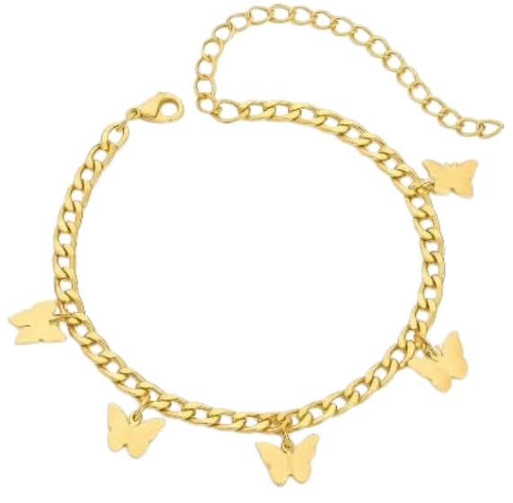 OUTLETISSIMO® Bracelet Anklet Gold Beach Star Ladies ET113