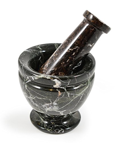 Mini Black Marble Pestle & Mortar