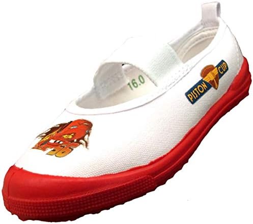 ディズニー Cars カーズ 6924 バレエシューズ 白赤 友袋付 上履き キッズ Sbmcolleges Com