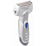 New Remington MSC-140 Men's Titanium Battery Operated Foil Travel Shaver, Silver