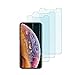 Kione iPhone Xs Max Screen Protector, Anti Blue Light Screen Protector [ Eye Protect ] [ Touch Screen Accuracy ] [Bubble Free] Tempered Glass for iPhone Apple XS Max [3 Pcs]