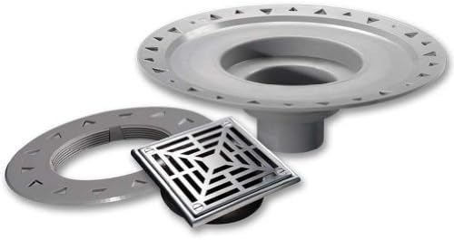 LATICRETE HYDRO BAN BONDING FLANGE DRAIN 5 TILE IN PVC by Level USA