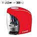 Electric Pencil Sharpener,Electrical Automatic Sharpener for NO.2 Pencils and Colored Pencils,Portable Electric Sharpener with Auto Stop Feature for Home/School/Classroom/Office,USB or 2AA Batteries