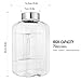 BOTTLED JOY Water Jug 2.2 L / 75 OZ Large Capacity Sports Water Bottle with Handle - Reusable BPA Free Plastic Water Bottle - Home Drinking Water Jug - Big Water Bottle for Outdoor Hiking & Gym