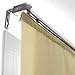 CHICOLOGY Glare Reducing Sliding Fabric Panels, Perfect Vertical Blinds for Large Windows, Moderate Privacy Trimmable Length, Adjustable Track Width X 96