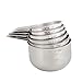 12 Piece Stainless Steel Measuring Cups and Spoons Combo Set - Stackable Heavy Duty Quality - Perfect for Dry and Liquid Ingredients by Foodie Aid