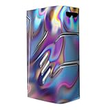 Skin Decal Vinyl Wrap for Smok T-Priv 220W TC Vape stickers skins cover/Opalescent Resin marble oil Slick