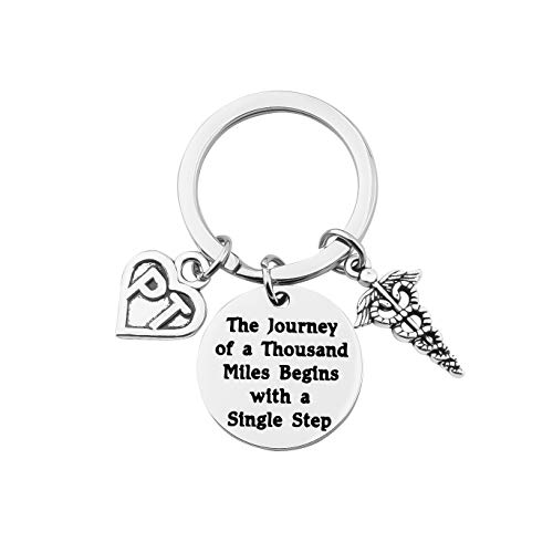 TGBJEPhysical Therapy Gift A Journey of a Thousand Miles Begins with a Single Step Graduation Gift for PT Gift