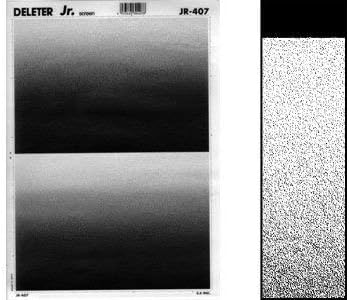 Amazon Co Jp デロッター スクリーン トーン Jr Jr 407 砂テクスチャグラデーションパターン 2列 シートサイズ 1x253mm 7 16x9 96インチ コミックマンガイラスト ホーム キッチン