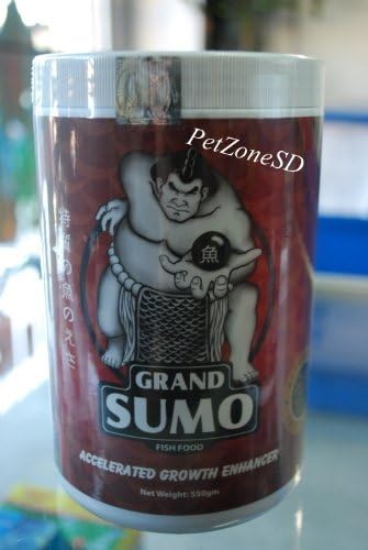 Grand Sumo Accelerated Growth Enhancer - Flowerhorn Cichlid Fish Food 550g by Grand Sumo