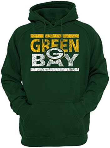 Sports Chief RUN Green Bay Men's Hoodie Sweatshirt (L)