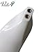 VALE Adjustable Violin Shoulder Rest with Free Violin Mute - White