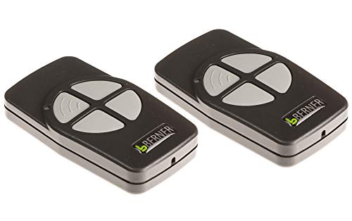 Set of 2 Bernese hand-held transmitters, RCBE 868/4 S110, 4-command 868.36 MHz, rolling code RCBE 868 2901879, compatible with M868