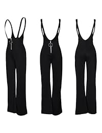 Pantalón largo para dama retro de cintura alta, elástico