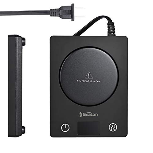 Mug Warmer for Desk with Auto Shut Off Electric Mug Warmer Office Home Desk Use Cup Warmer Plate for Coffee Milk, Tea, Water, Christmas/Birthday Gift